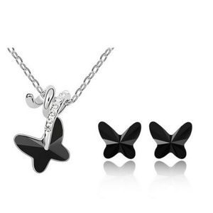 Butterfly Necklace set.2 COLORS.